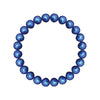 Shell Pearl Blue Round Bracelet 8MM