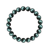 Shell Pearl Black Round Bracelet 8MM