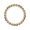 Shell Pearl Beige Round Bracelet 8MM
