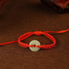 Green Jade Safety Buckle Bracelet