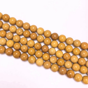 Yellow Jasper Round Beads 10mm