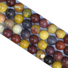 Moukaite Round Beads 3Mm