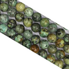 African Turquoise Round Beads 8Mm