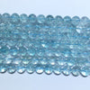Blue Crystal round beads 14mm