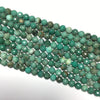 Leaf Green Opal Faceted  Beads 8mm
