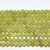 lemon jade round beads 8mm