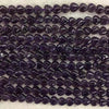 Amethyst puff heart 8mm