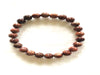 Red Mushroom Rhyolite Bracelet 8Mm