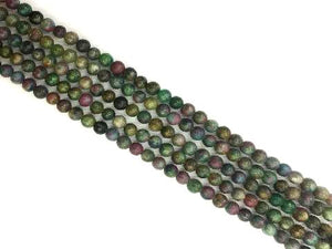 Ruby Apatrite Round Beads 6Mm