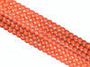 Color Jade Orange Round Beads 6Mm
