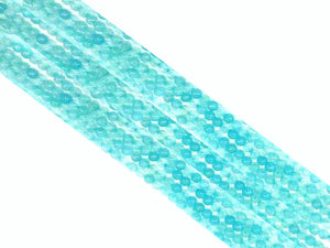Color Stone Skyblue Round Beads 4Mm