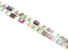 Rainbow Fluorite A Square 14Mm