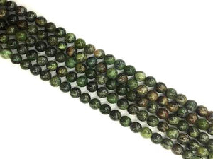 Denarite Green Jade Round Beads 10Mm