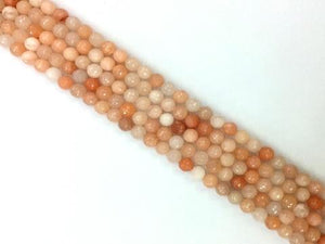 Pink Aventurine Faceted Rounds 8Mm