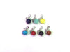Assorted Stones Pendant 12Mm