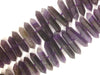 Matte Amethyst Super Precision Cut Faceted Stick 8X19-12X48Mm