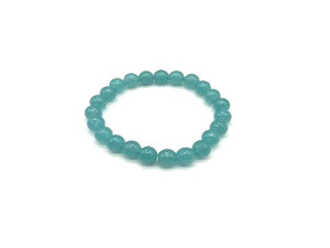Color Jade Seagreen Bracelet 8Mm