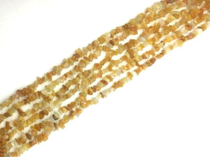 Old Yellow Jade 30 Inch Chips 5X8Mm