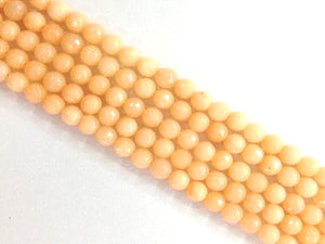 Color Jade Champagne Faceted Rounds 12Mm