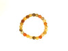Yellow Line Agate Bracelet 8Mm