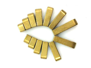 Matte Coated Hematite Gold Stick 4X12-4X29Mm