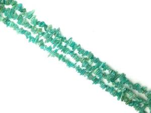 African Amazonite G1 Chips 16 Inch 5-8Mm