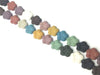 Lava Stone Rainbow Flower 21X21Mm