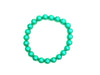 Matte Heat Coloring Shell Pearl Seagreen Bracelet 8Mm