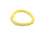 Synthetic Jade Gold Bracelet 8Mm