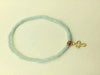 Thunder Polish Glass Cystal Amazonite Bracelet 2X3Mm