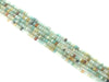 Matte Amazonite Roundelle 5X8Mm