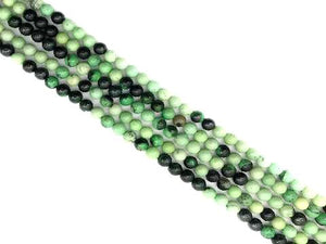 Green Grass Jade Round Beads 4Mm