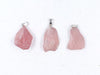 Rose Quartz Pendant 20X30X16-20X42X18Mm