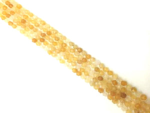 Yellow Jade Super Precision Cut Faceted Rounds 8Mm