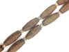 Shoushan Stone Carvde Beads 28X60Mm