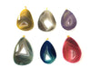 Color Agate Pendant 35X50-41X60Mm