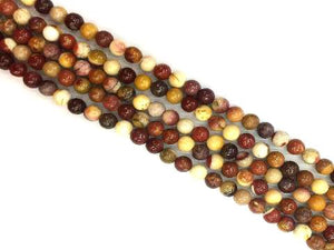 Mookaite Round Beads 4Mm