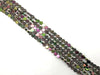 Hematite Pink Rainbow Flat Oval 8Mm