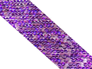 Synthetic Labradorite Purple Round Beads 10Mm