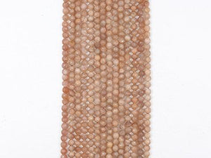 Sunstone Faceted Rounds 4Mm