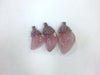 Rose Quartz Pendant 20X35-35X45Mm