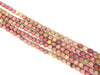 Matte Rhodanitte Round Beads 6Mm