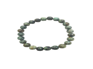 African Turquoise Bracelet 4Mm