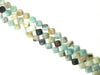 Black Cloudy Amazonite Diamond 16Mm