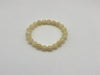 Synthetic Jade Yellow Bracelet 8Mm