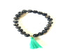 Labradorite Tassel Bracelet 8Mm