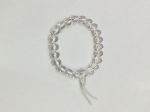 Crystal Quartz Mala Bracelet Bracelet 8Mm