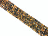 Matte Tiger Eye Round Beads 10Mm