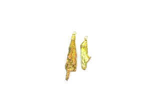 Coated Kynite Gold Pendant 12X38-26X55Mm