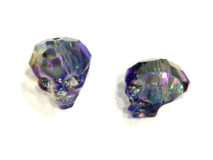 Thunder Polish Glass Crystal Purple Ghost 8X15Mm